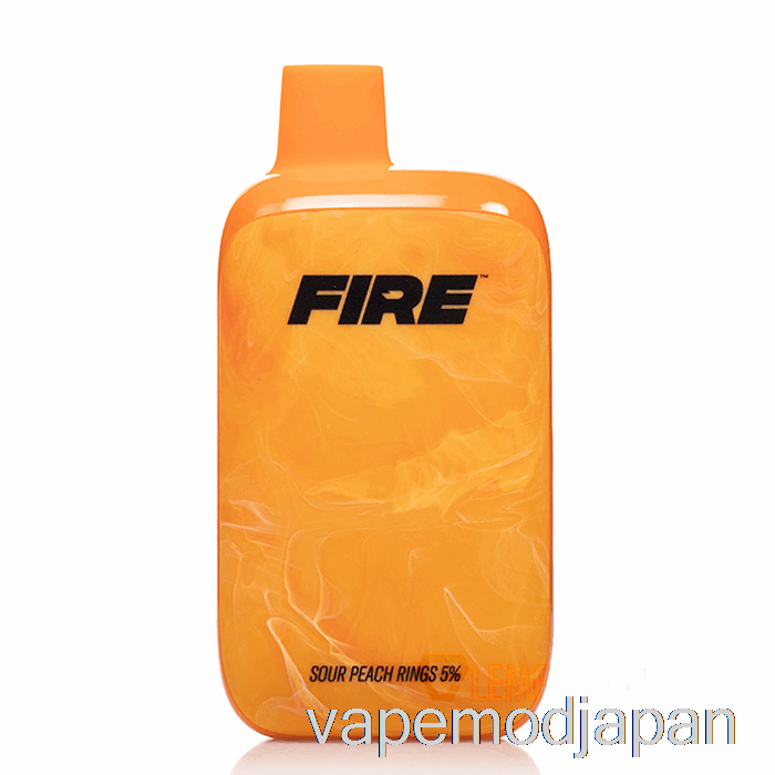 VAPE ジャパン ファイアーブースト 12000 使い捨てサワーピーチリング
